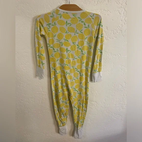 Little Sleepies Covertible Zipper Lemon Pajama. (18-24 Months) - Picture 6 of 11